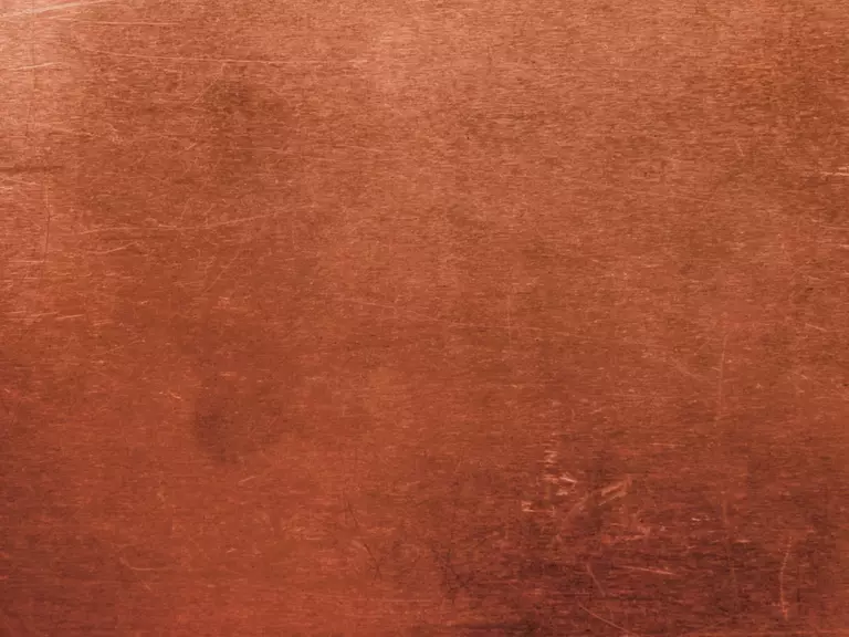 Nahaufnahme von Kupfer